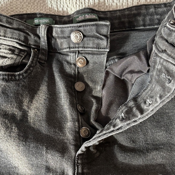 Wild Fable Ripped Straight Leg Jeans - Picture 2 of 4